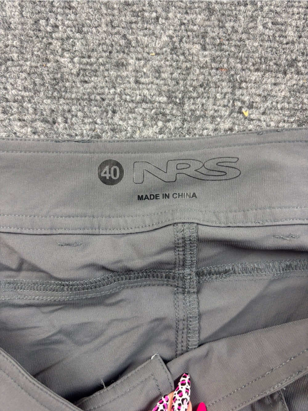 NRS Men’s Grey Guide Shorts size: 40 - Picture 6 of 9